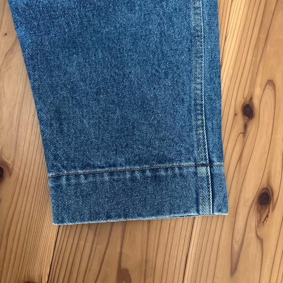 pheeny ストレートデニム ブルー即完売
