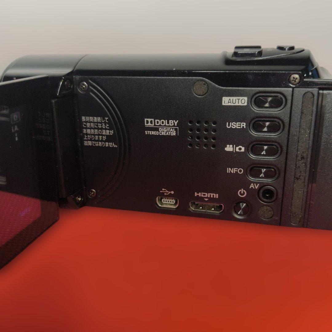 【動作確認済】JVC Everio エブリオ GZ-HM460 HDビデオカメラ