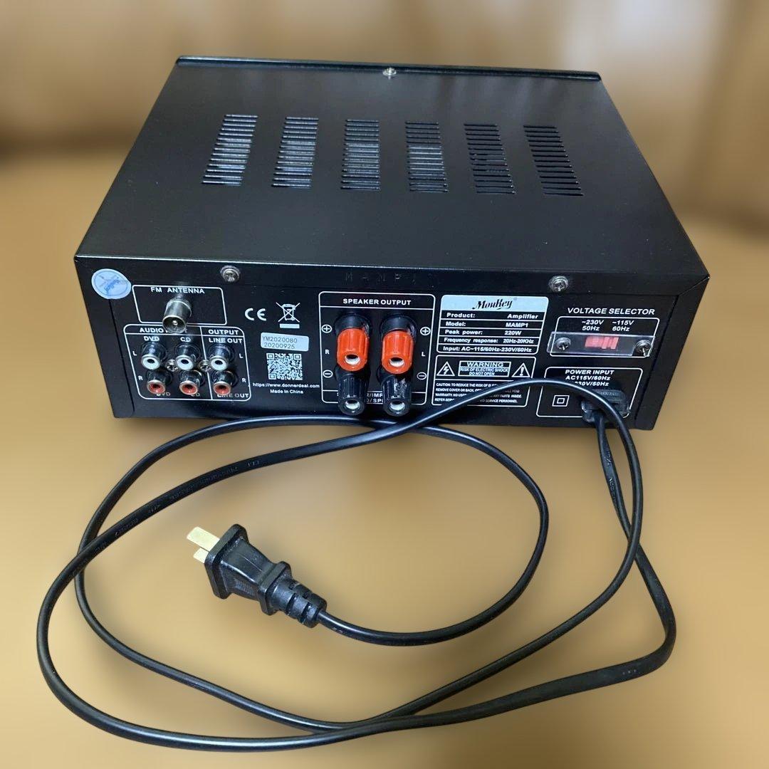 【動作確認済】MouKey カラオケアンプ　MAMP1 Bluetooth対応
