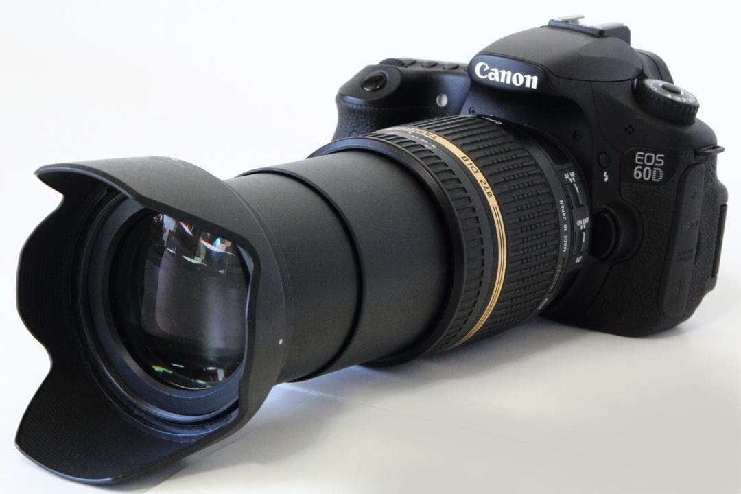 デジタルカメラ CANON EOS60D+TAMROM AF 18-270mm VC B003