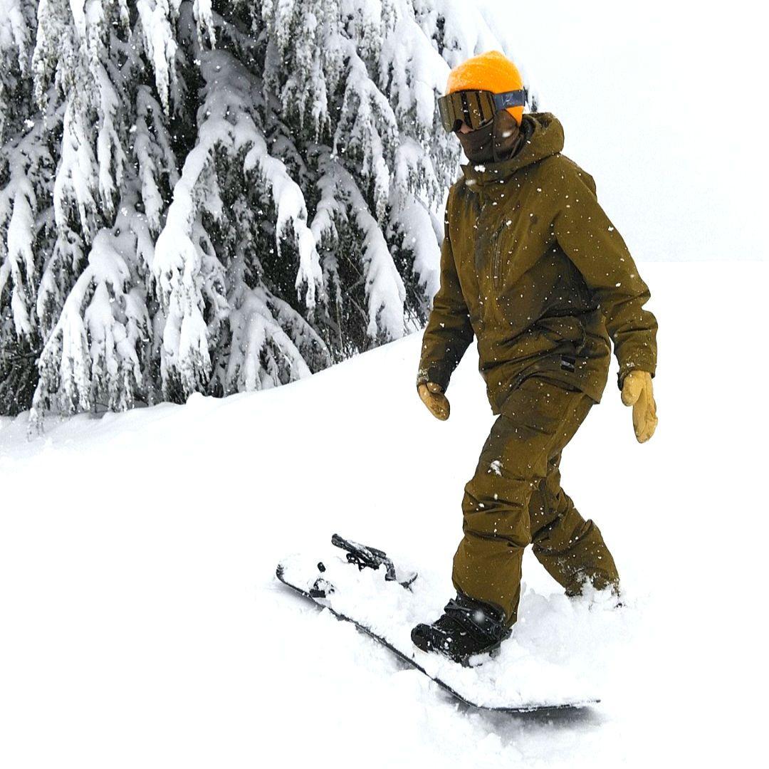 BURTON 　GORE-TEX セットアップ オリーブグリーン