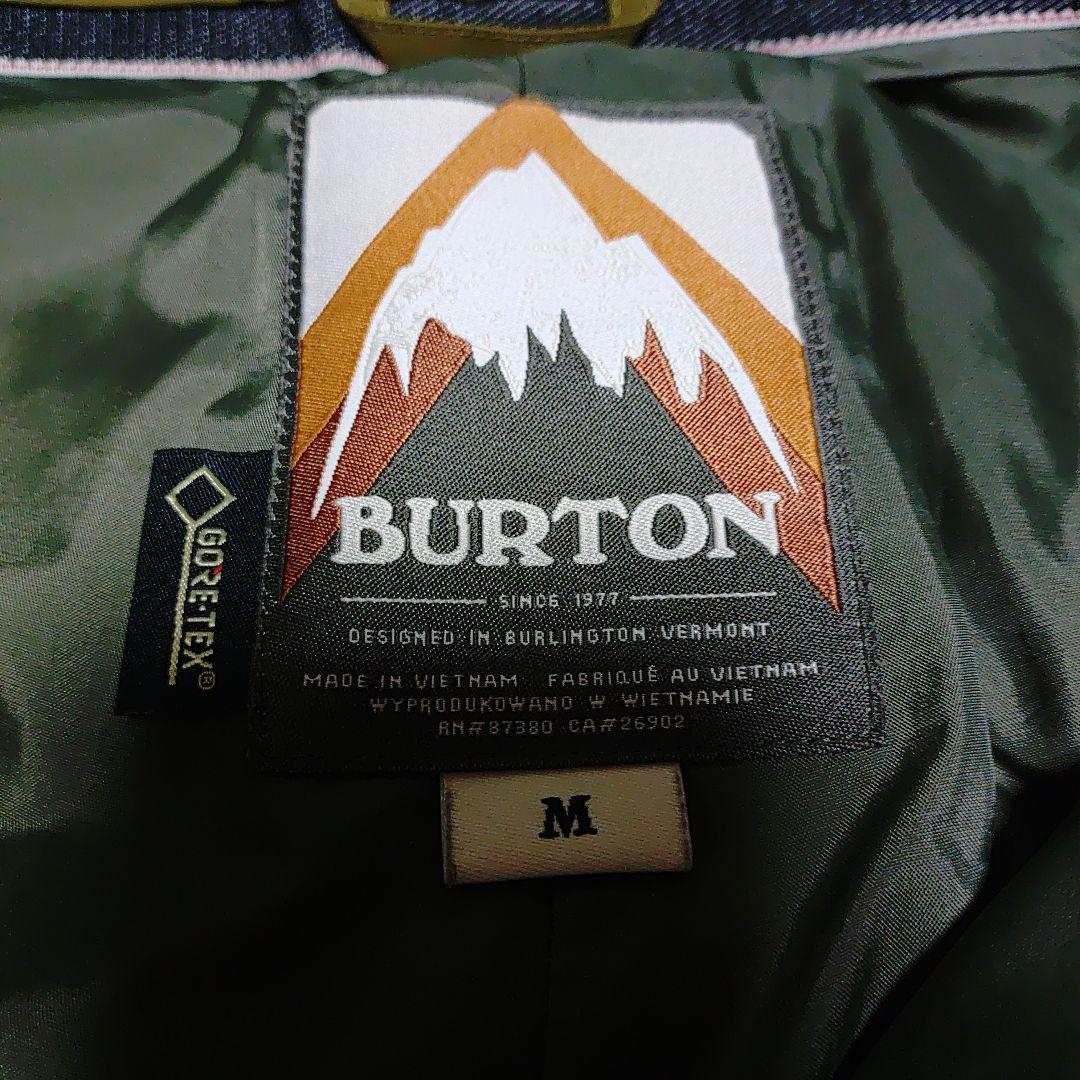 BURTON 　GORE-TEX セットアップ オリーブグリーン