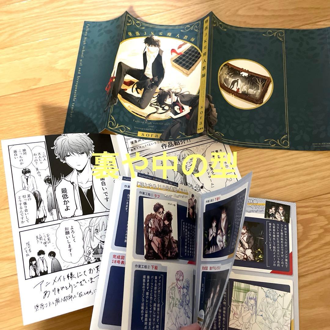墜落JKと廃人教師　sora 特典等　36点