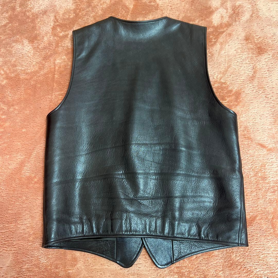 y’2leather ワイツーレザー 廃盤カウハイドベスト サイズ42