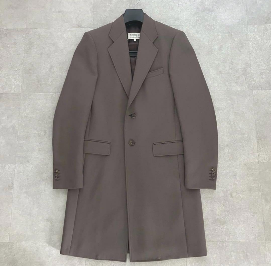 Maison Margiela 14 2B チェスターコート/ウールポリ/44