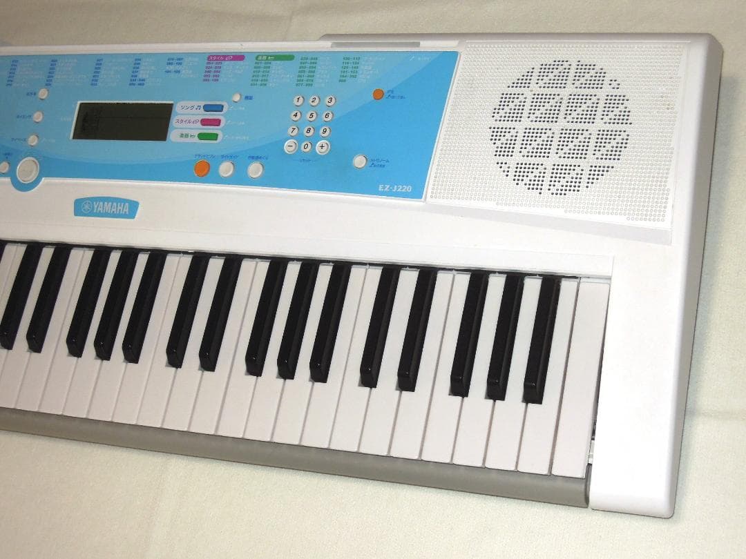 YAMAHA EZ-J220 電子キーボード & スタンド L-2C