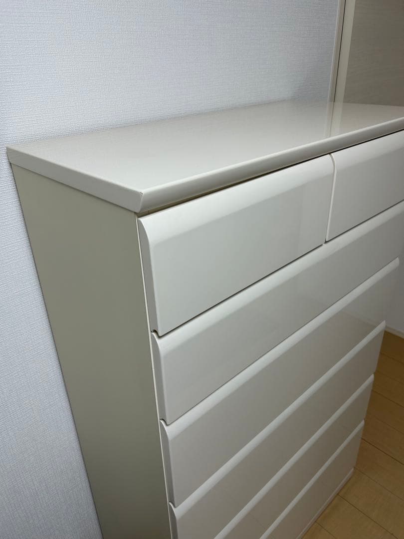 こちょび　ニトリ　ハイチェスト　タンス　幅88cm【直接引取り可能】