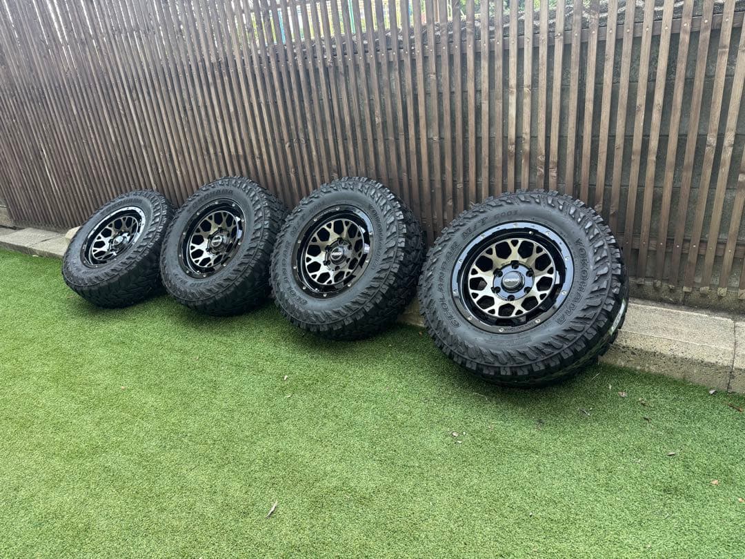 美品！？RAYS チームデイトナ M9 ヨコハマ ジオランダー M/T