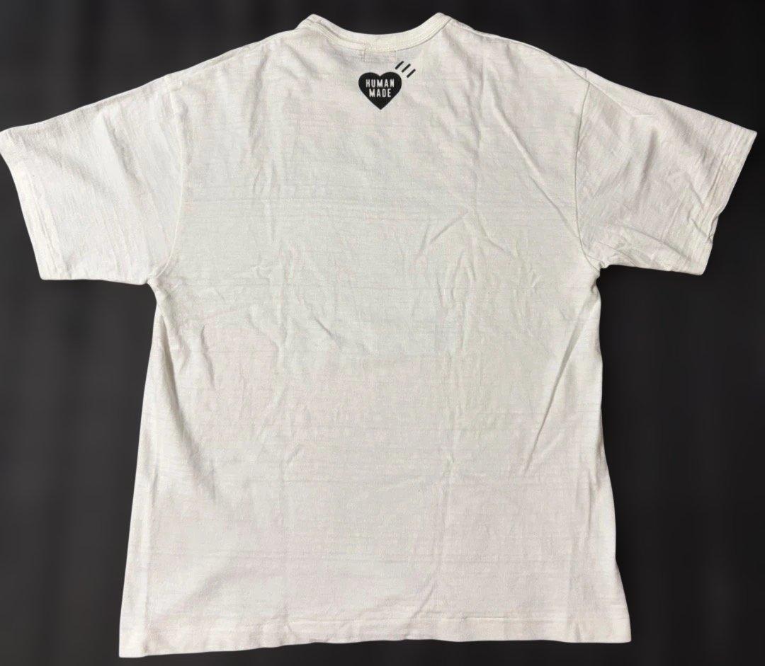未使用★HUMAN MADEヒューマンメイド干支ホース&蹄Tシャツ2XL白