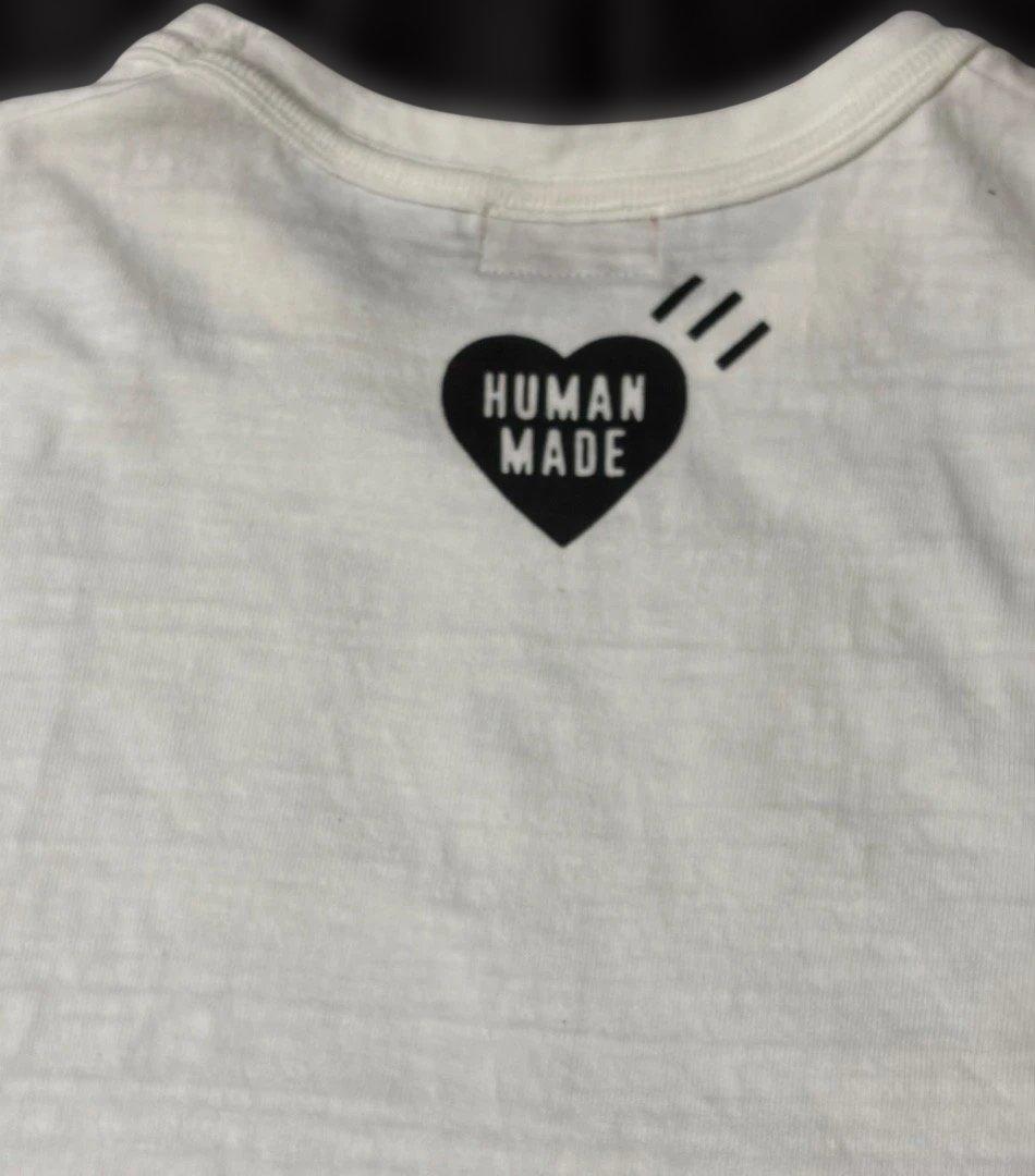 未使用★HUMAN MADEヒューマンメイド干支ホース&蹄Tシャツ2XL白