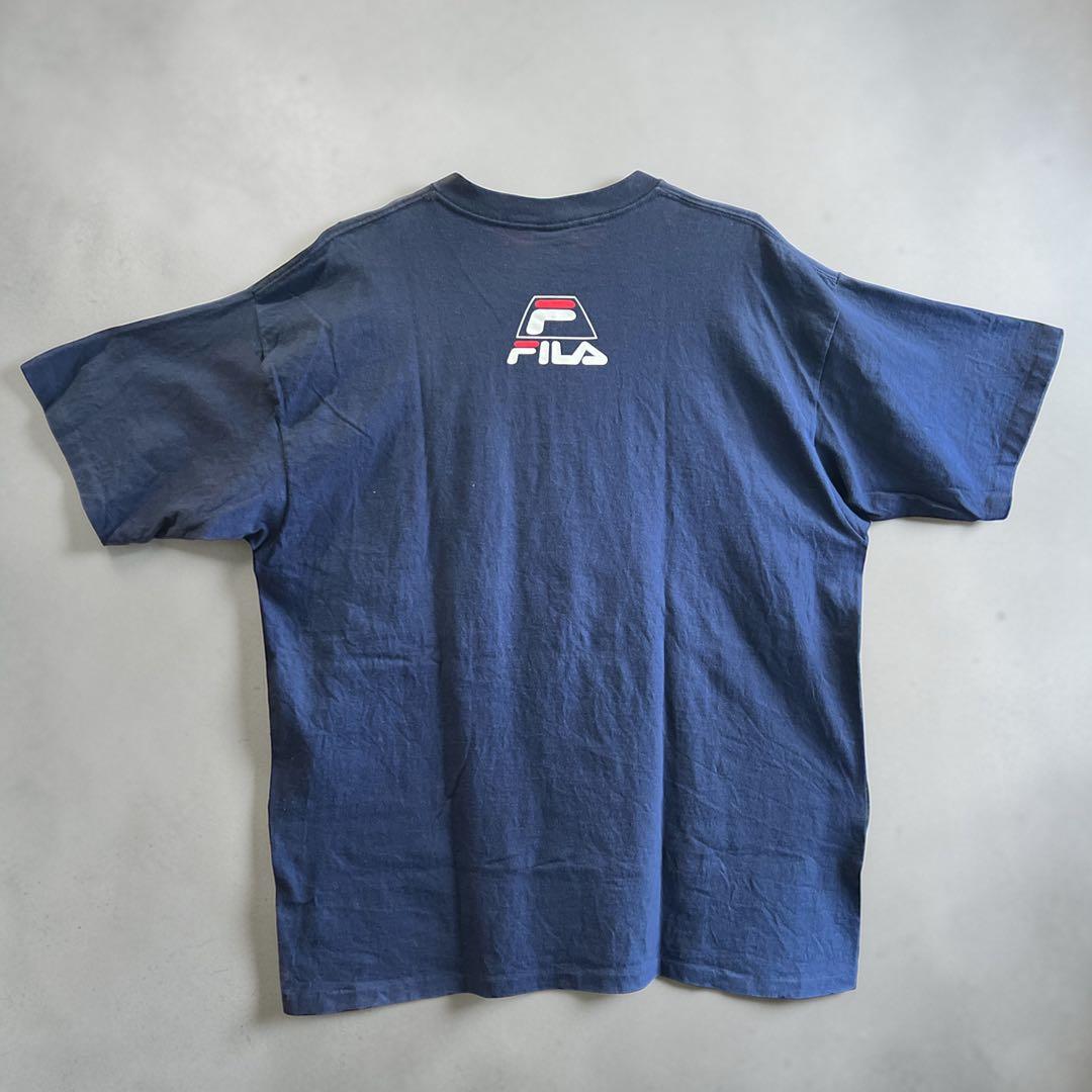 専用 90's 希少Vintage\"FILA フィラ\" グラントヒル 半袖TXL