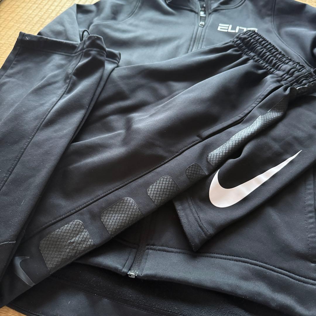 ナイキ NIKE ALITE エリート セットアップ ジャージ ブラック メンズ