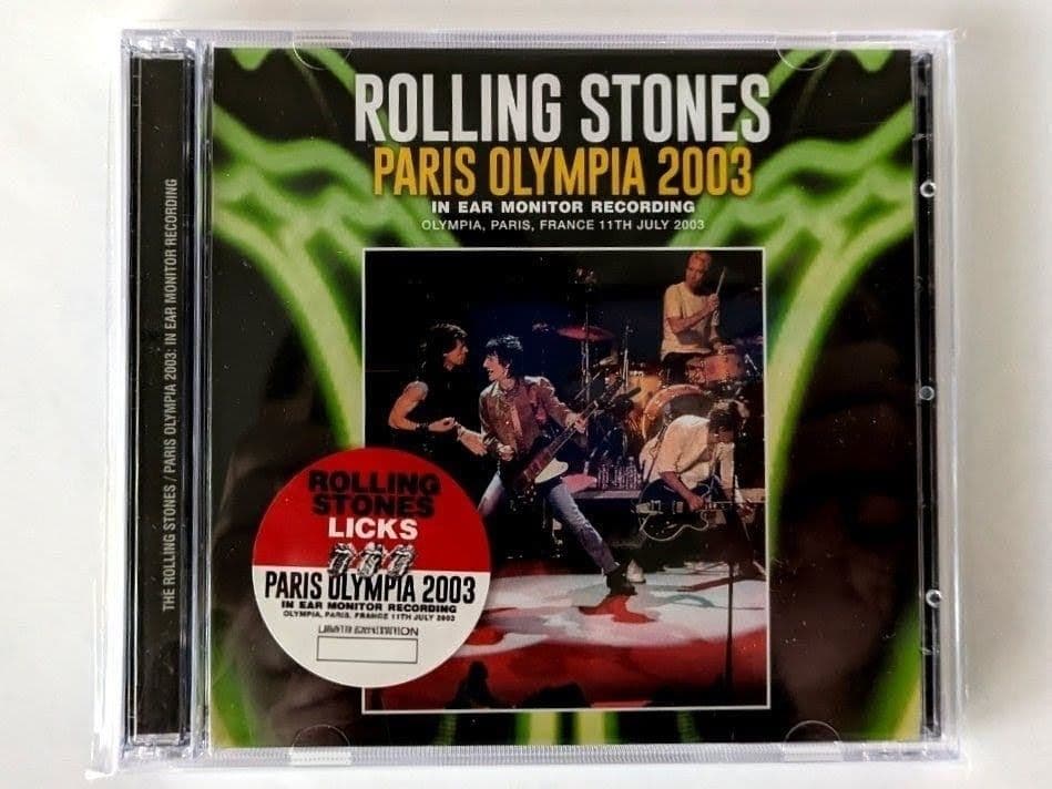 【新品同様】ストーンズ PARIS OLYMPIA 2003 イヤモニ他