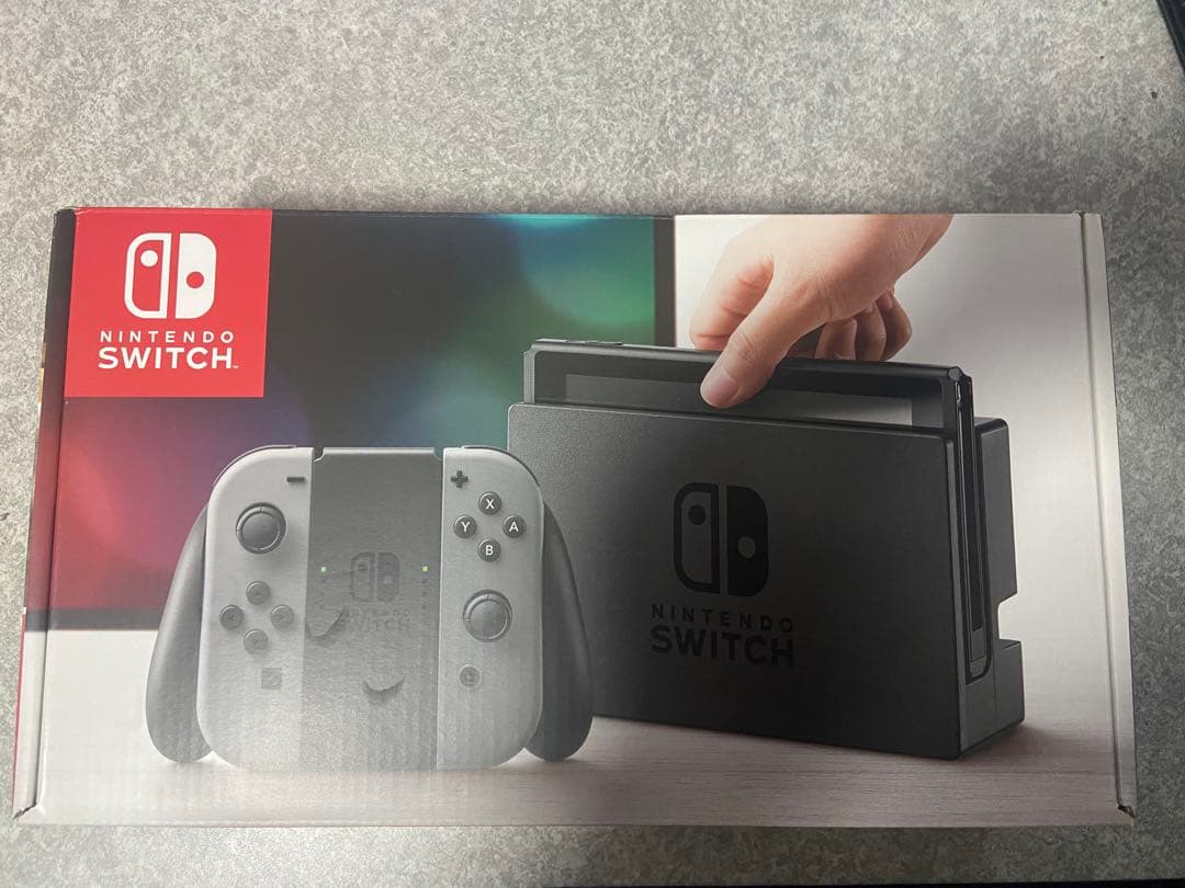 Nintendo Switch 本体 グレー　コントローラー付き