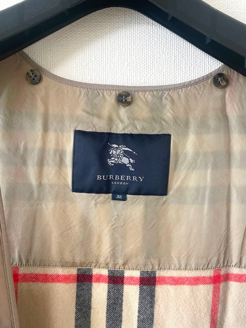 美品✨BURBERRY LONDON トレンチコート ノバチェックライナー　38