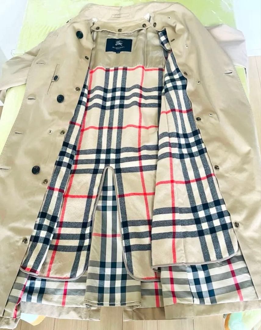 美品✨BURBERRY LONDON トレンチコート ノバチェックライナー　38