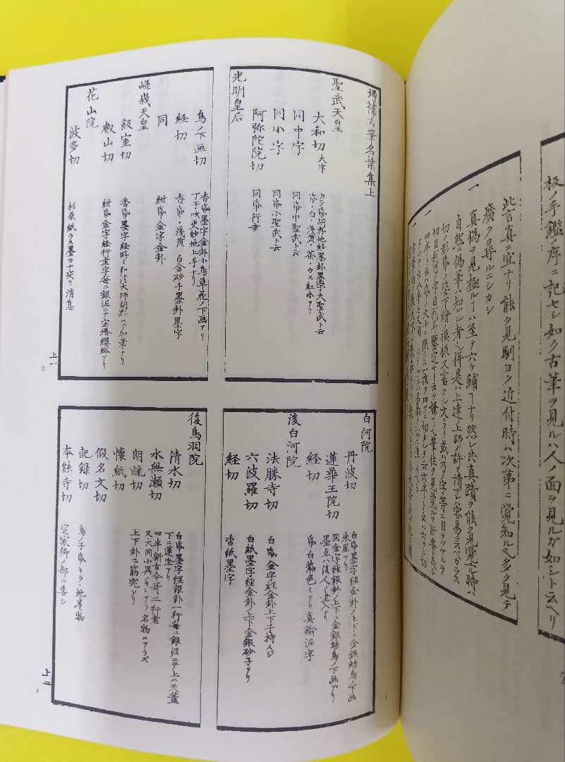 『古筆切提要　複製手鑑索引』　淡交社　伊井春樹　高田信敬