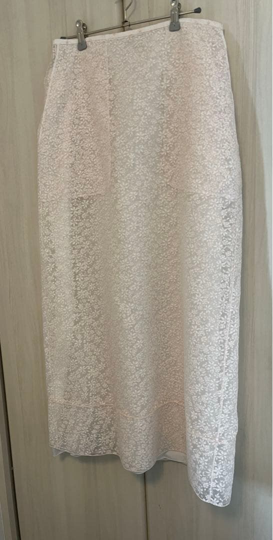 〈新品〉BLAMINK フラワープリントタイトスカート　ロングスカート