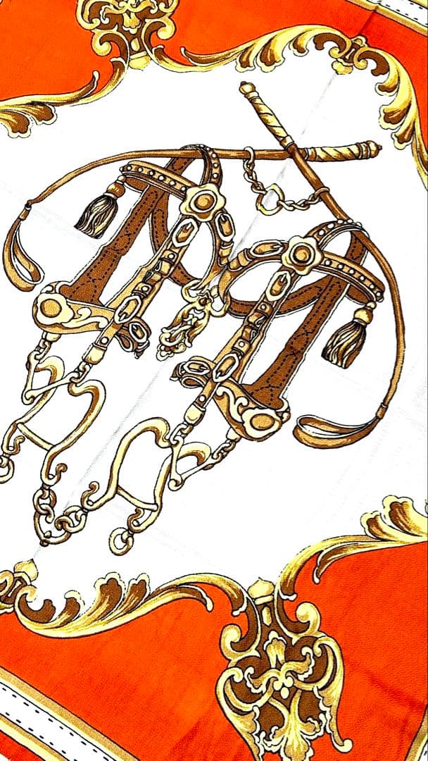 新品未使用manipuri SADDLE ポンポンウールシルクストール