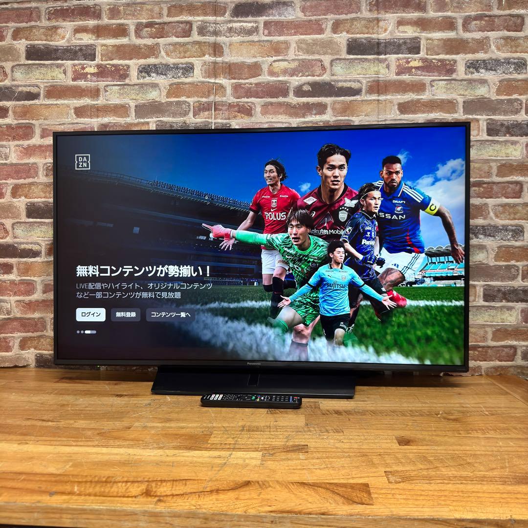 Panasonic 43V型 4K 液晶テレビ VIERA TH-43JX850