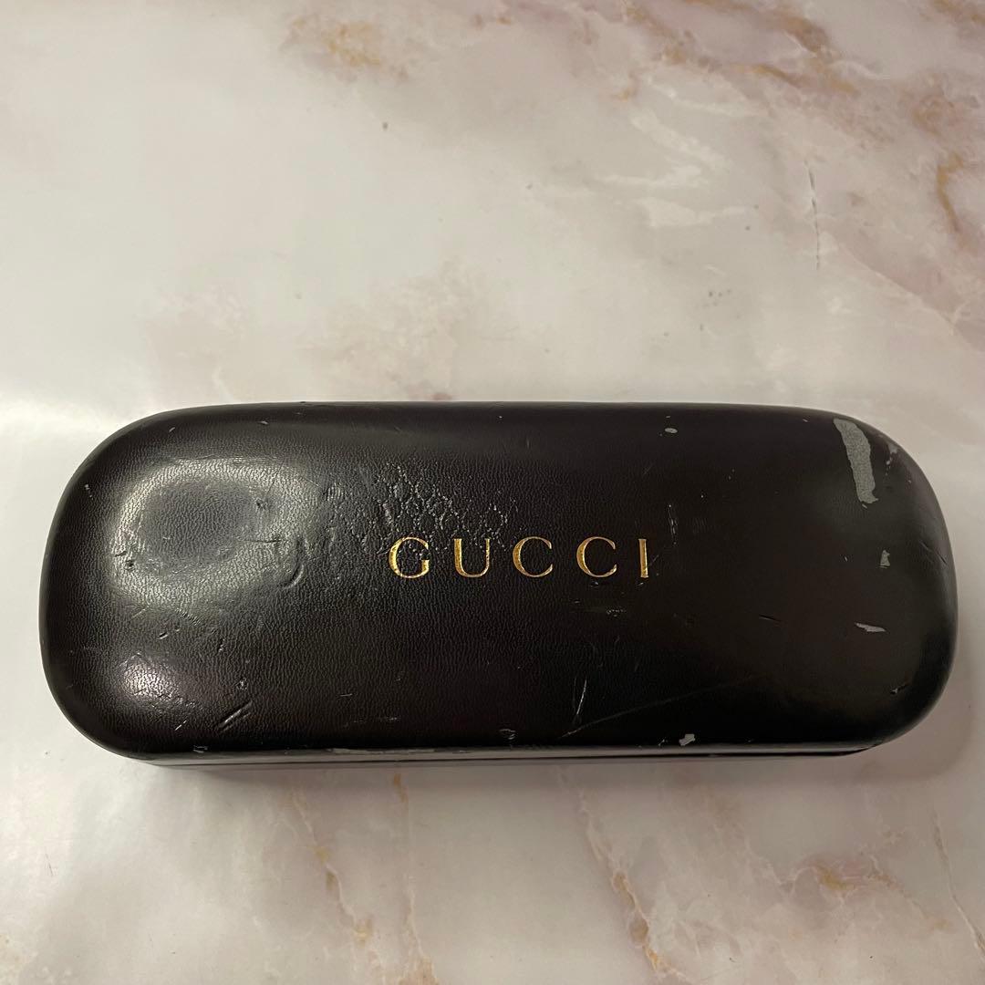 GUCCI オールドグッチ ピンク オーバル Y2K サングラス ケース付き