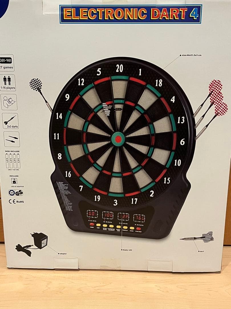 ELECTRONIC DART 4　自動採点　電子ダーツボード