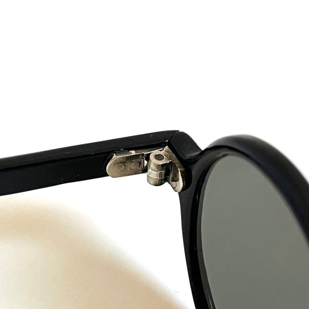 40s frame france フレームフランス ラウンド サングラス 黒