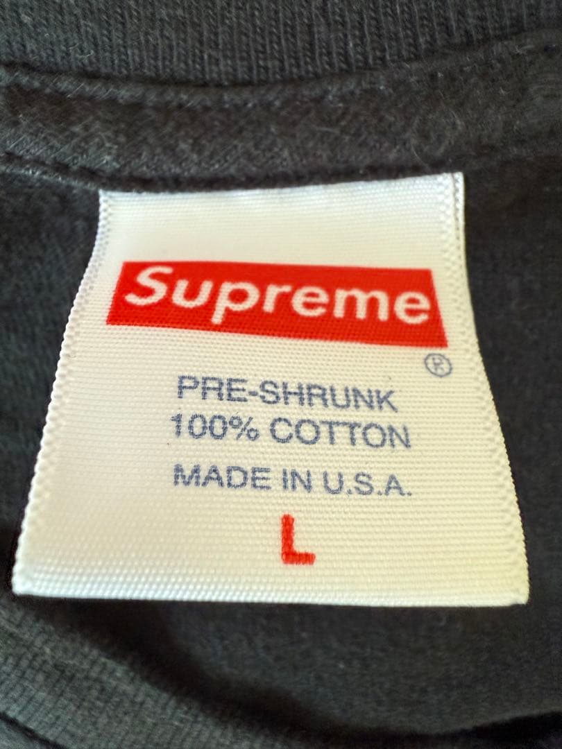 Supreme Handstyle Tee \"Black\" シュプリームシャツ