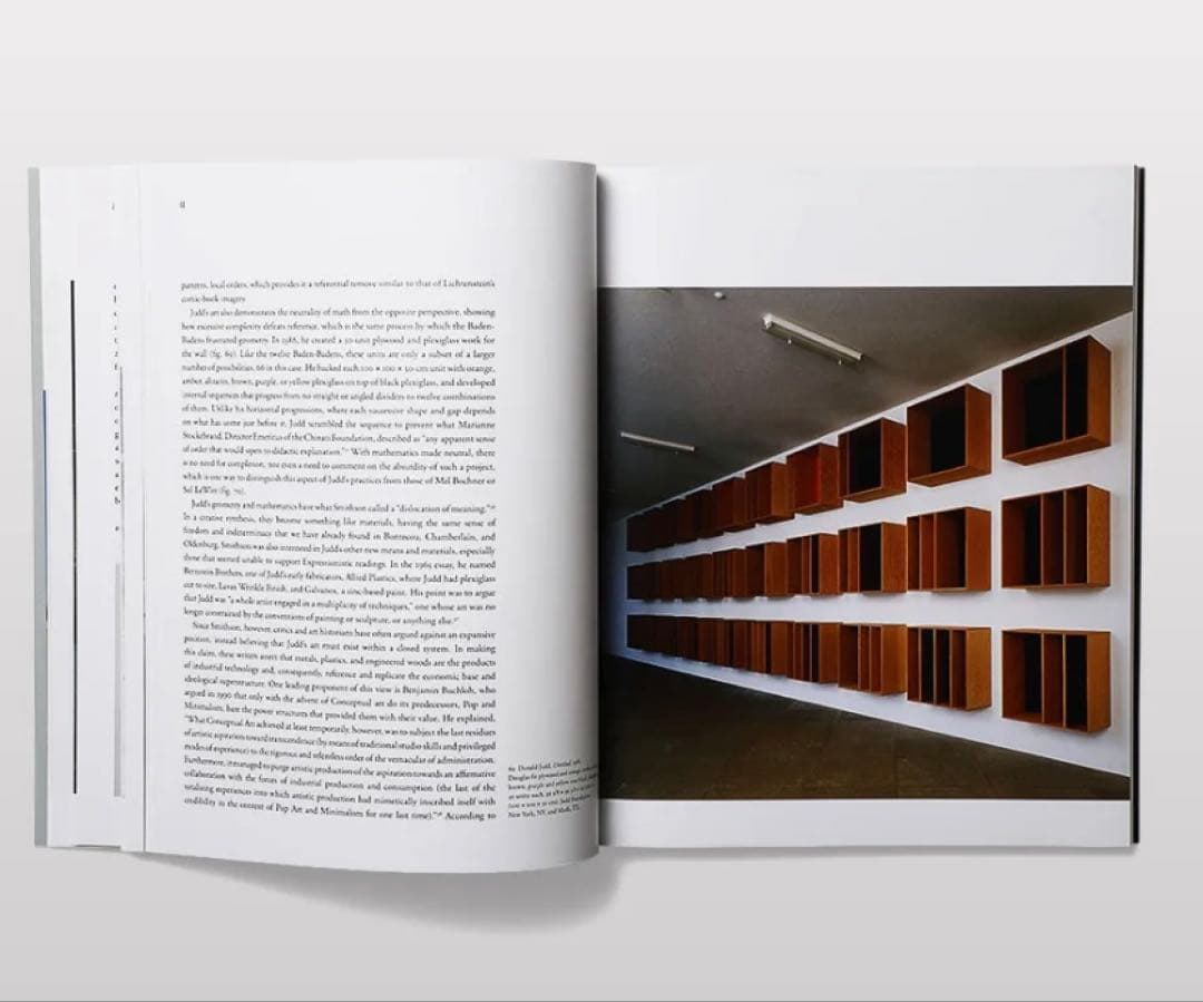 DONALD JUDD ドナルドジャッド　本　BOOK