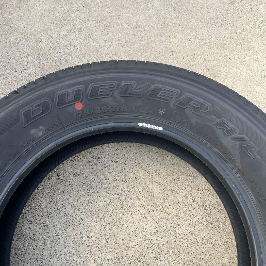 JB64W ジムニー　新車外しタイヤ175/80R16