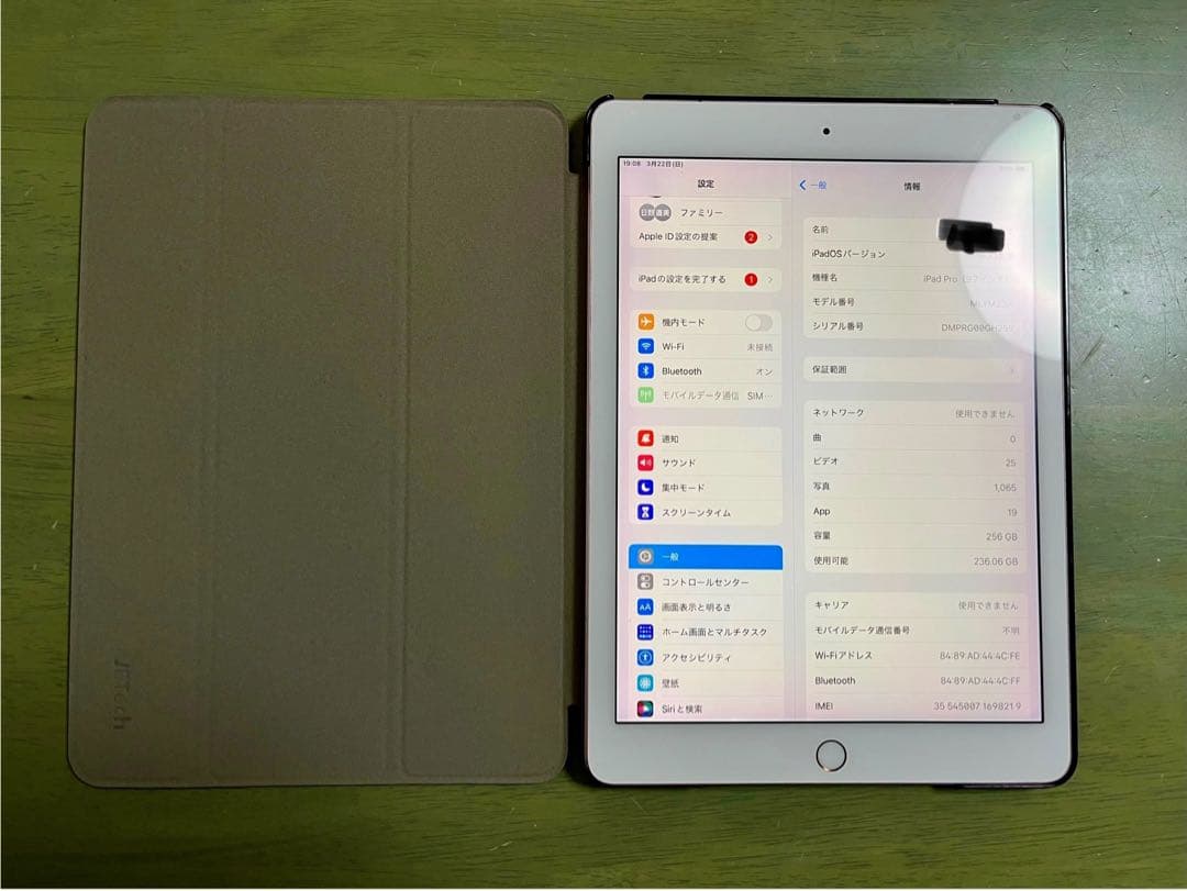 iPad Pro 9.7 Wi-Fi+Cellular 256GB SIMフリー
