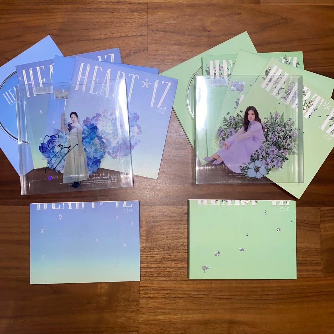 IZ*ONE サイン入りアルバム　まとめ売り　 ウォニョン コンプ