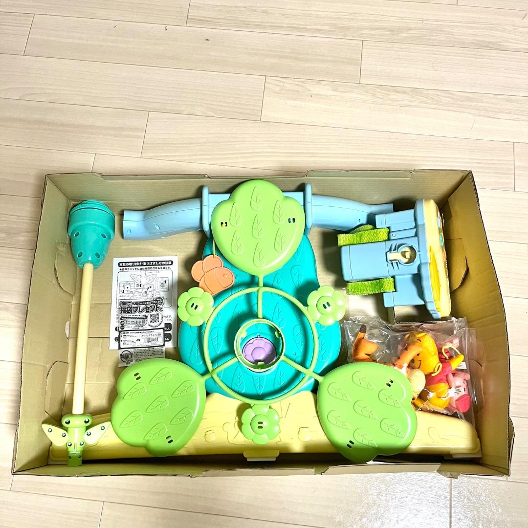 箱付き　新型　Disney baby 6WAY ジムにんじんメリー 　プーさん