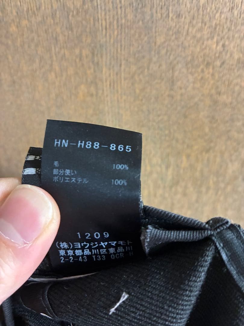 yohji yamamoto キャップ