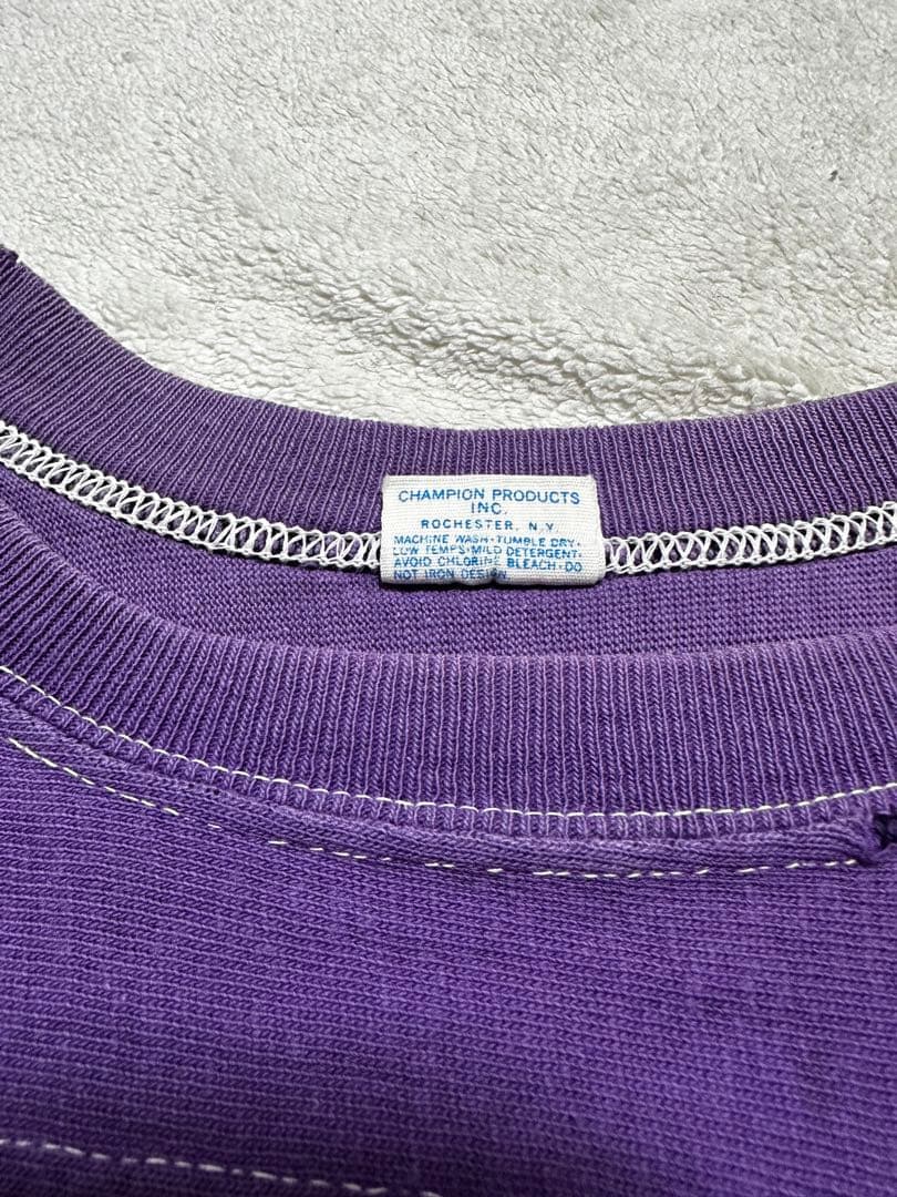 70s 美品 チャンピオン フットボールT バータグ ヴィンテージ USA製
