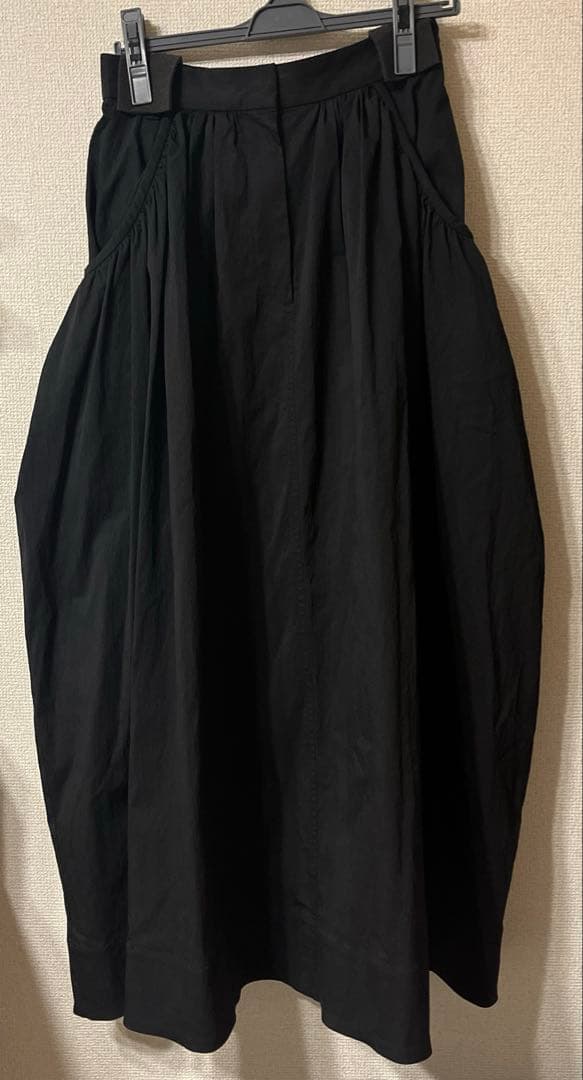 CLANE VOLUME DOME SKIRT ブラック 1