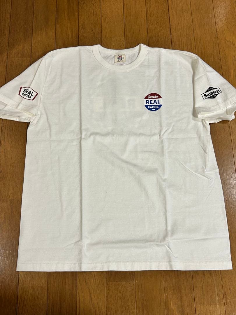 SAMURAI JEANS☆リアルレーシング☆Tシャツ☆XL☆未使用タグ付き