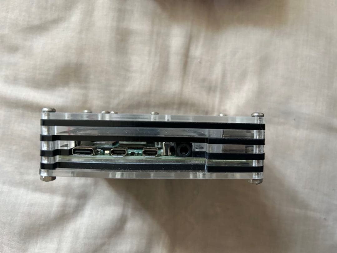 Raspberry Pi 4 Model B ファン付きケース 4GRAM