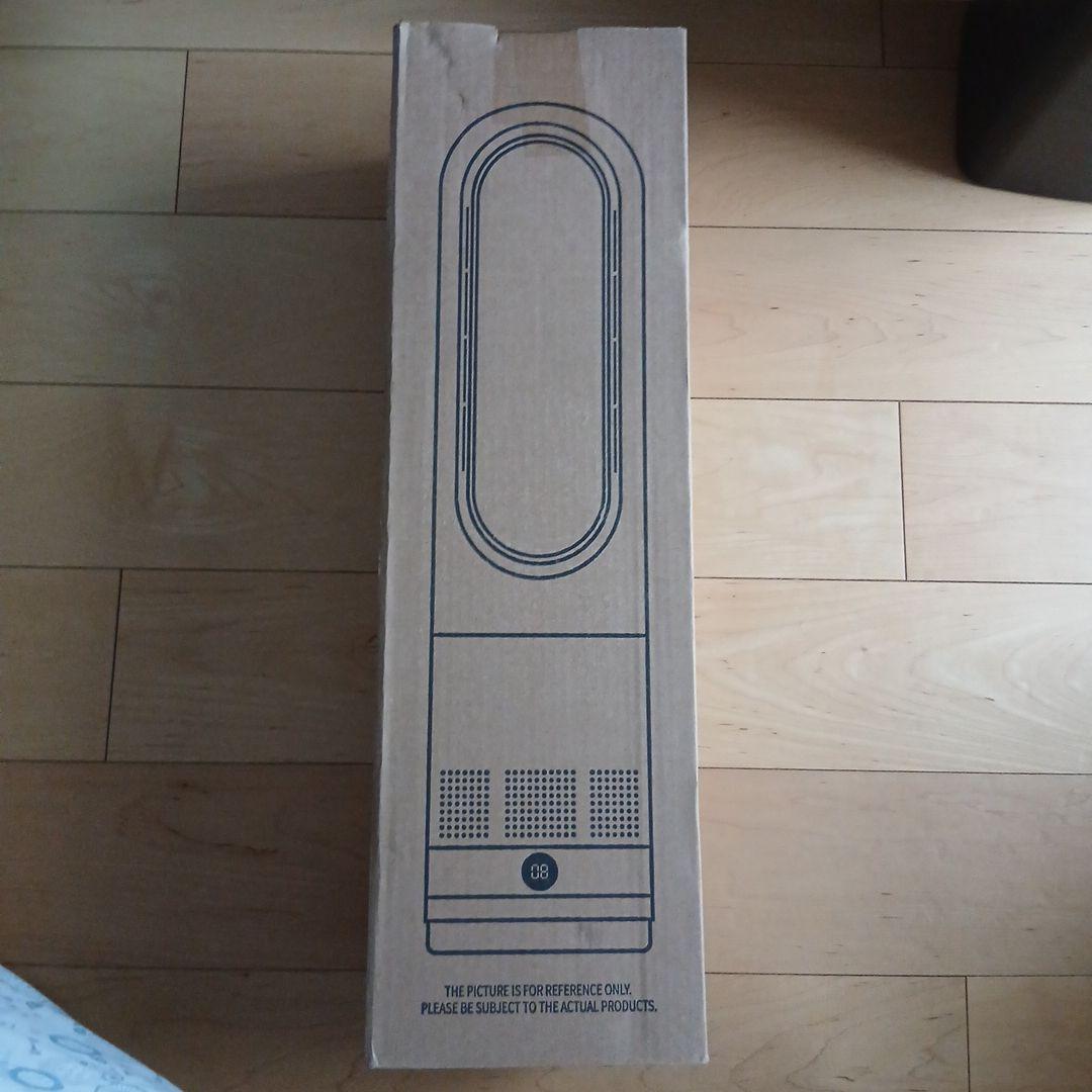 新型冷暖兼用・羽根なし扇風機 タワーファン★新品未使用
