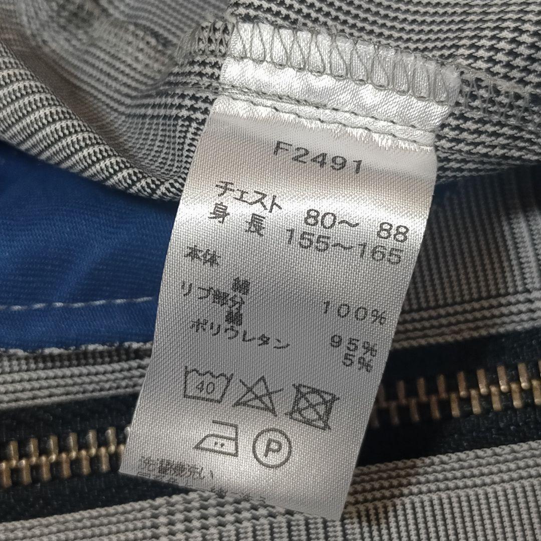 フレッドペリー FRED PERRY グレンチェック ブルゾン 短丈 ジャケット