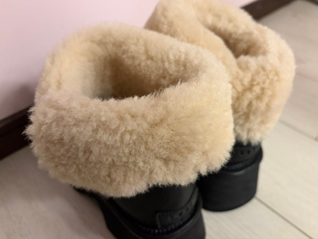 UGG ブラック ショートブーツ 38