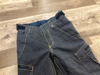 Burton スノーボード ジュニア キッズ パンツ （Ｍサイズ/ジーンズ風)