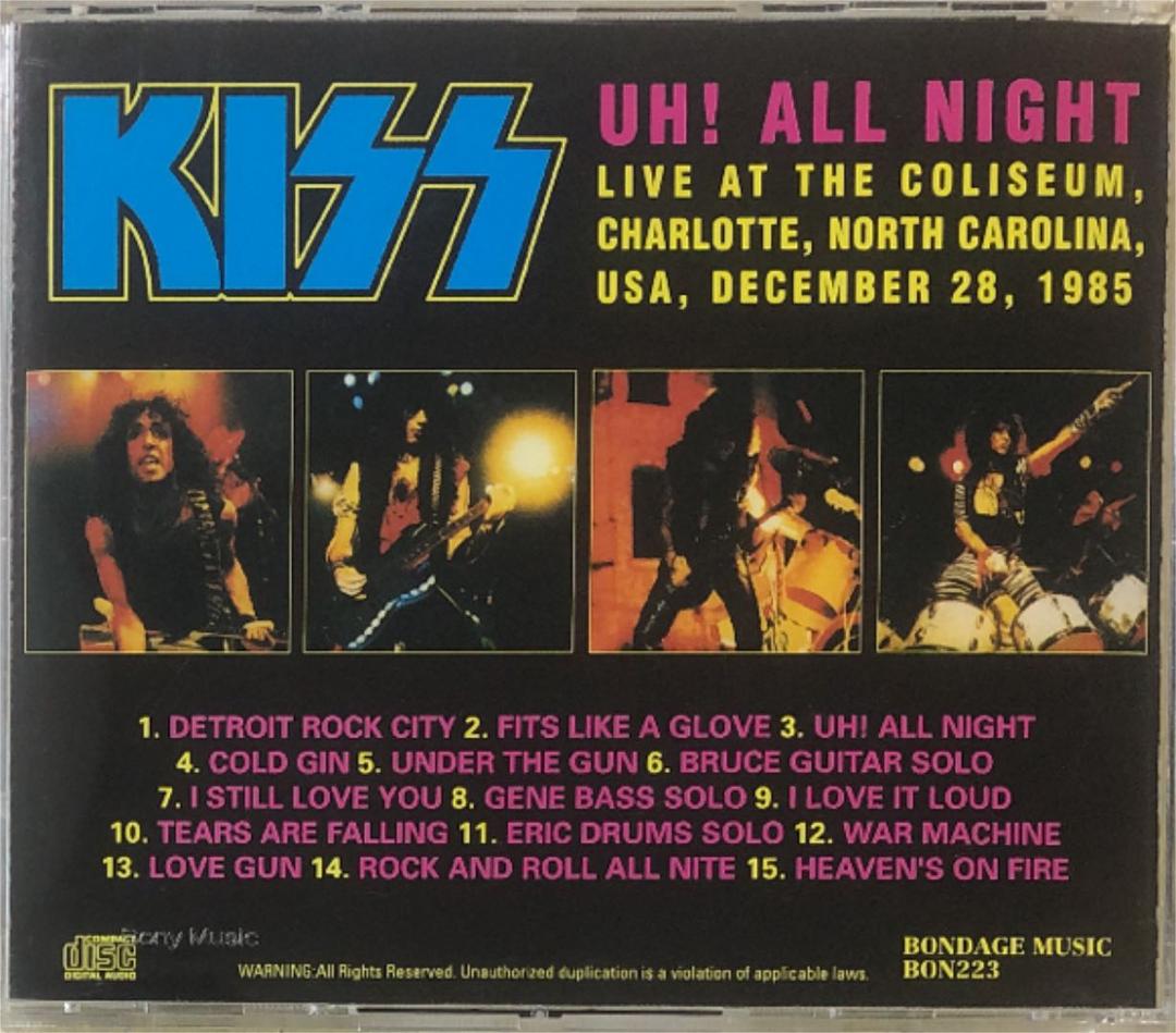 KISS/キッス/ UH！ALL NIGHT/ Charlotte 1985