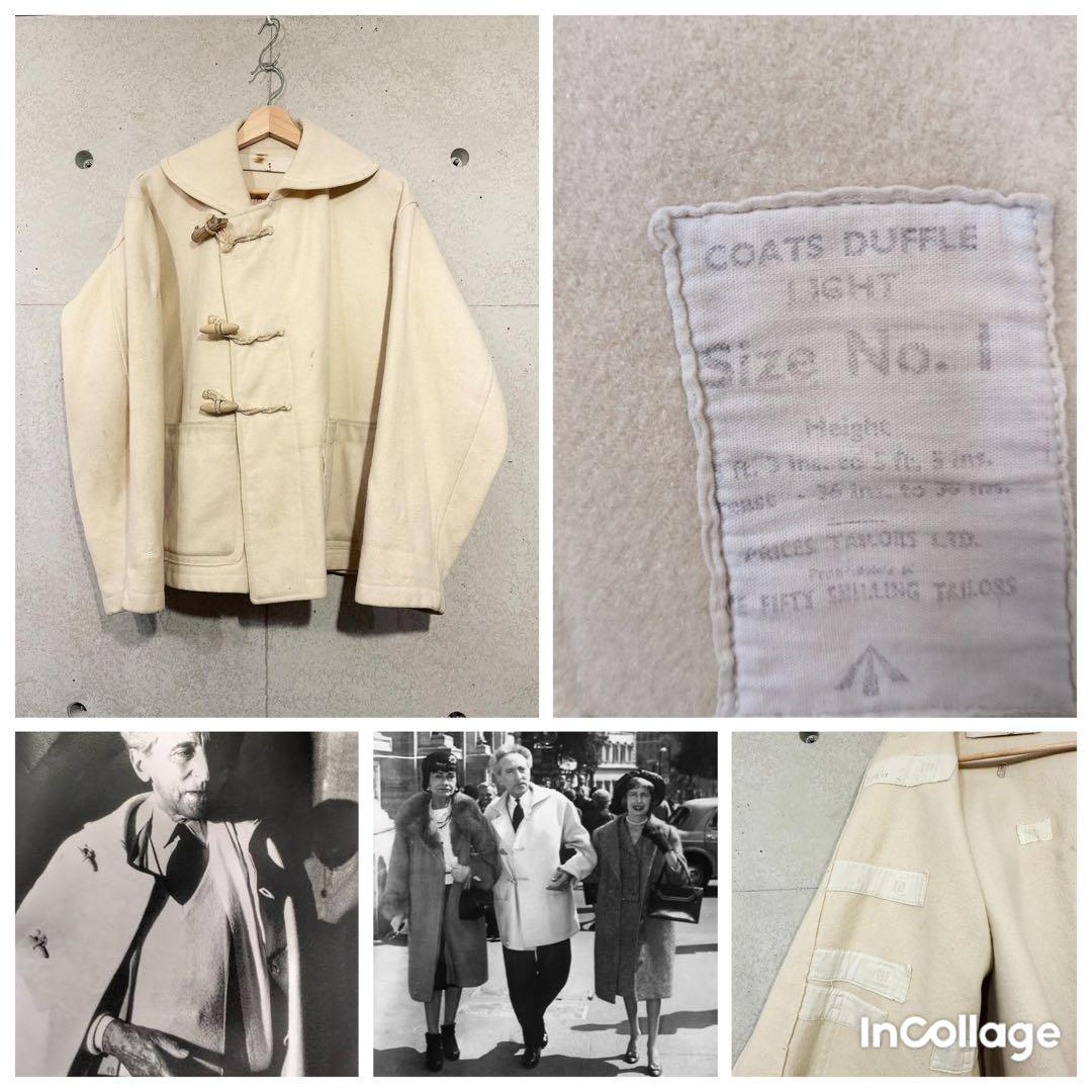 h*i様 40's  Navy ダッフルコート イギリス軍 ロイヤルネ