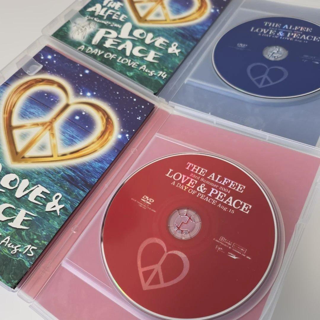 LOVE&PEACE THE ALFEE アルフィー DVD4枚セット