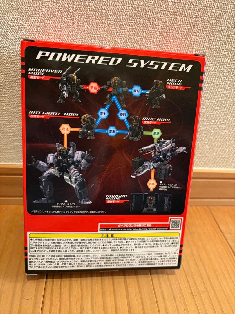 パワードシステムセット C＆Dタイプ 宇宙海兵隊Ver ダイアクロン　未開封