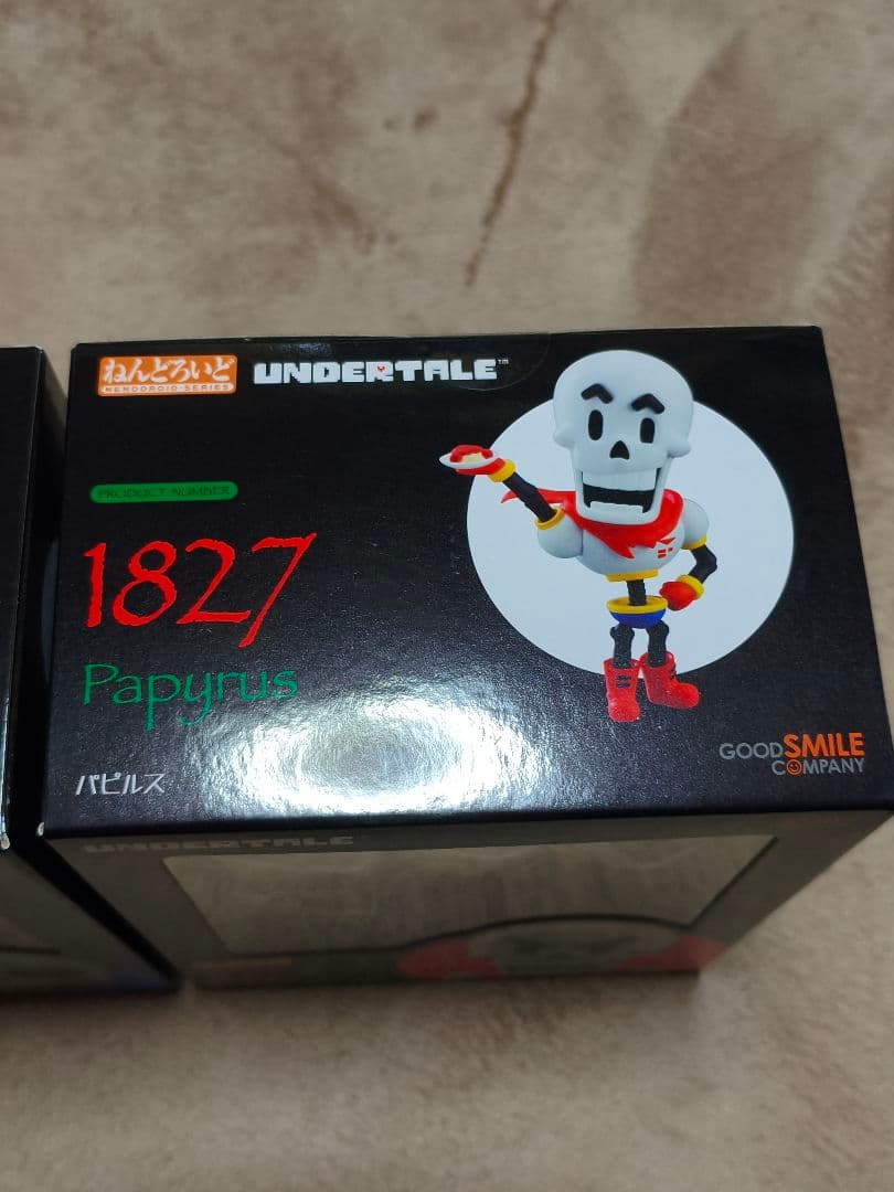 UNDERTALE ねんどろいど サンズ パピルス　新品・未開封