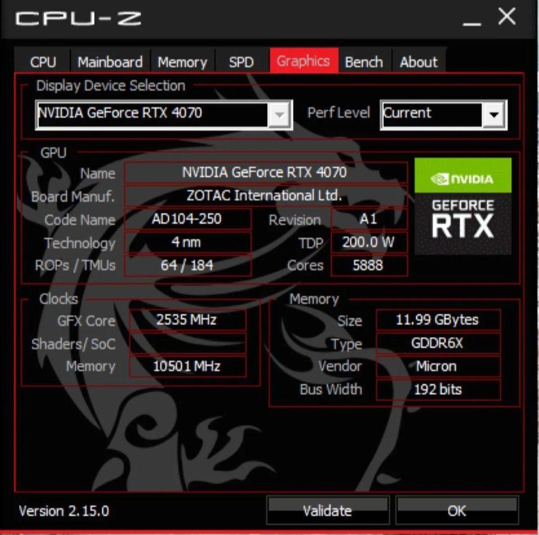 グラフィックボード・グラボ・ビデオカード ZOTAC Gaming GeForce RTX 4070 Spider-Man