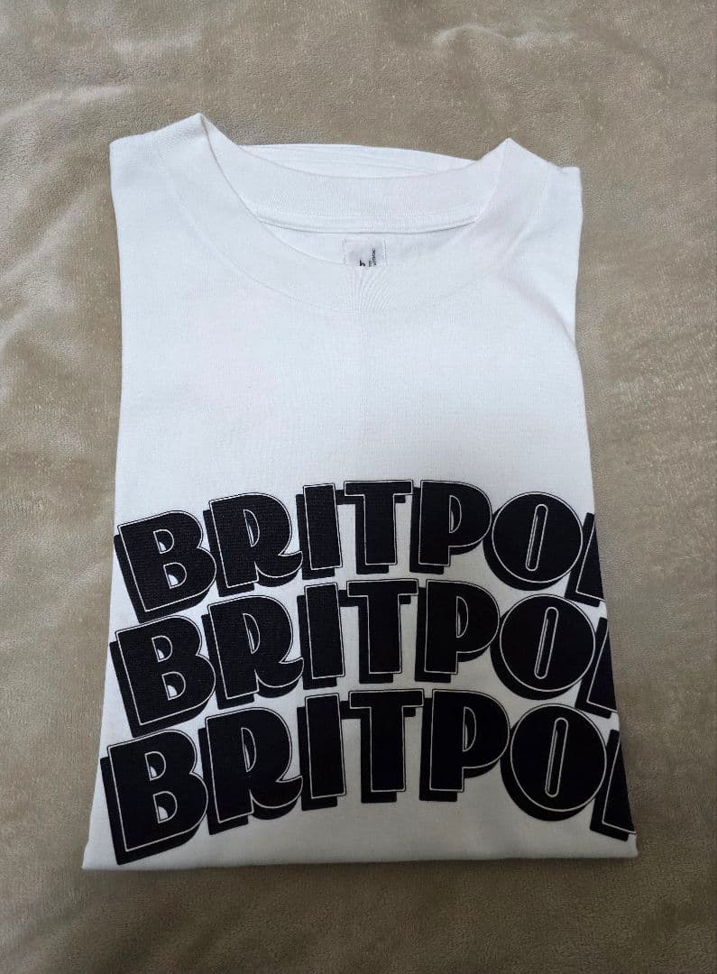 blurhms ROOTSTOCK BRITPOP PRINT WIDE 白×黒