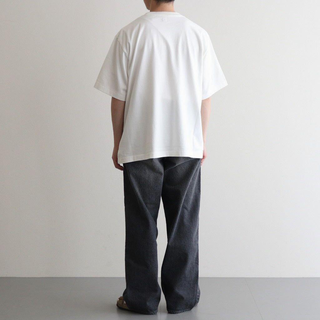 blurhms ROOTSTOCK BRITPOP PRINT WIDE 白×黒